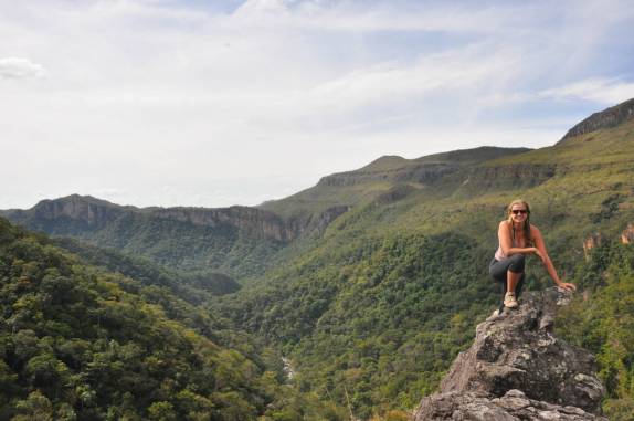 Canyon do Rio da Prata, na Chapada dos Veadeiros, região de Cavalcante - GO